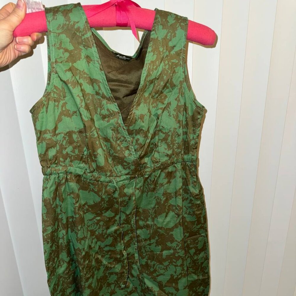 Dress green cotton